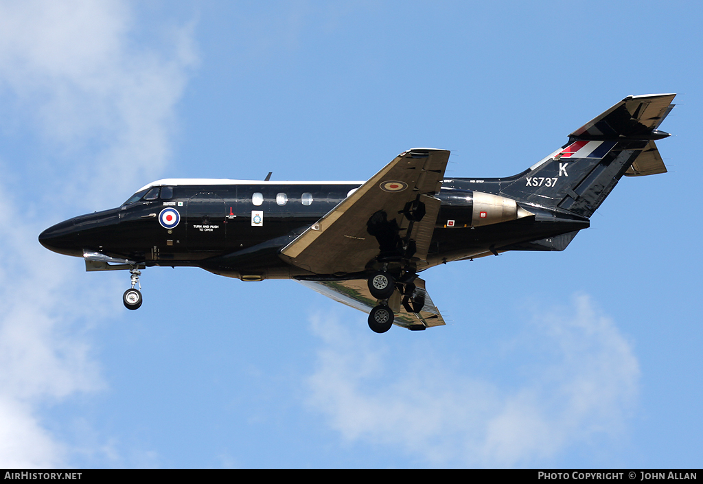 Aircraft Photo of XS737 | Hawker Siddeley HS-125-2 Dominie T1 | UK - Air Force | AirHistory.net #94713