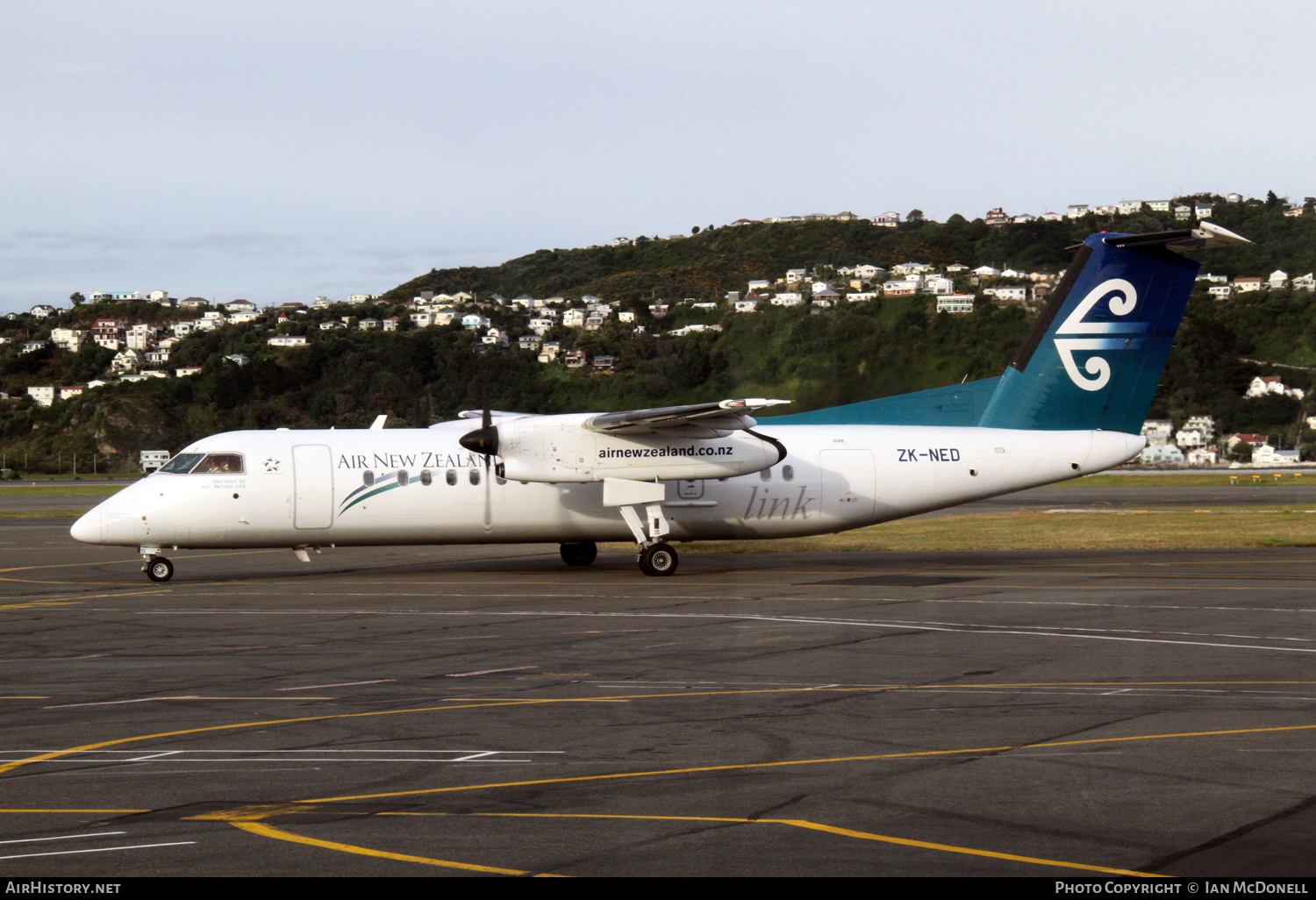 Aircraft Photo of ZK-NED | Bombardier DHC-8-311Q Dash 8 | Air New Zealand Link | AirHistory.net #94717