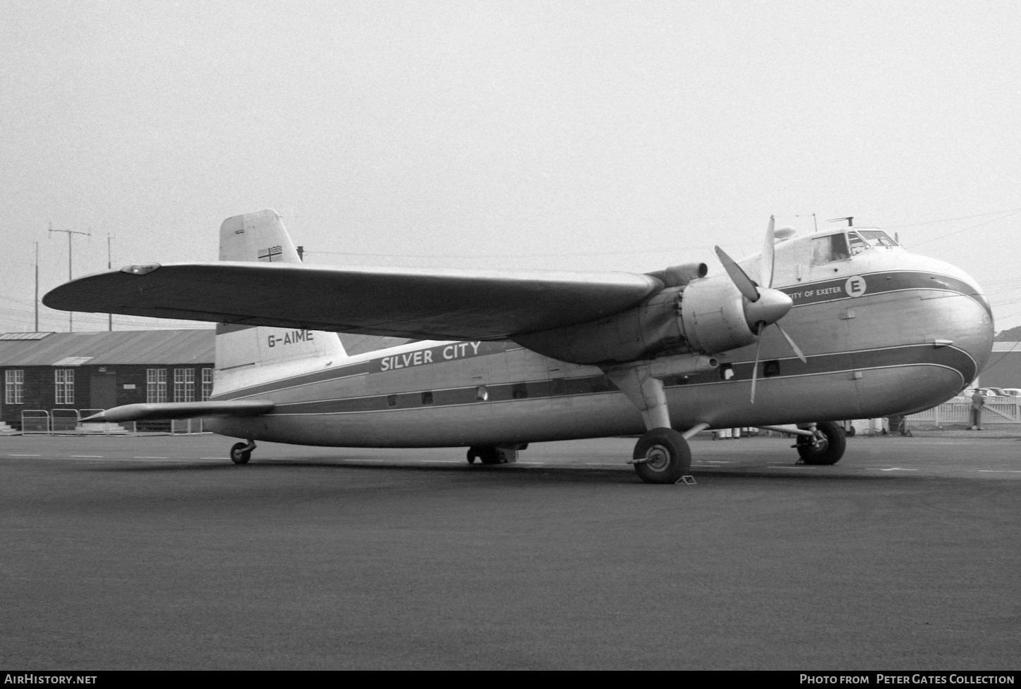 Aircraft Photo of G-AIME | Bristol 170 Freighter Mk21 | Silver City Airways | AirHistory.net #94724