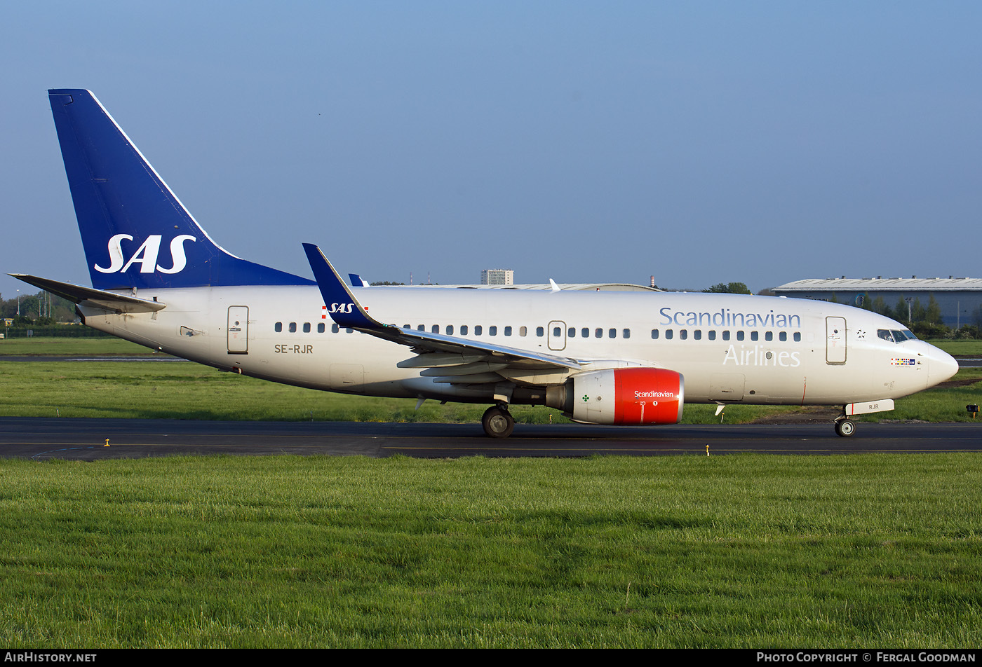 Aircraft Photo of SE-RJR | Boeing 737-76N | Scandinavian Airlines - SAS | AirHistory.net #94728