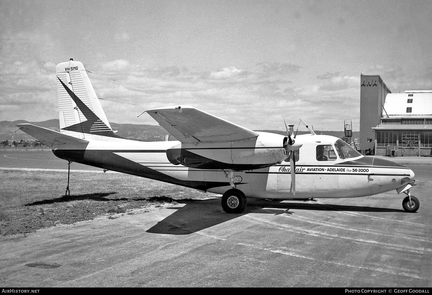 Aircraft Photo of VH-SMG | Aero Commander 680 Commander | Chartair | AirHistory.net #94732