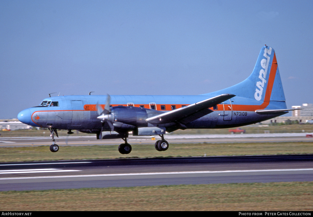 Aircraft Photo of N73109 | Convair 580 | Aspen Airways | AirHistory.net #94739