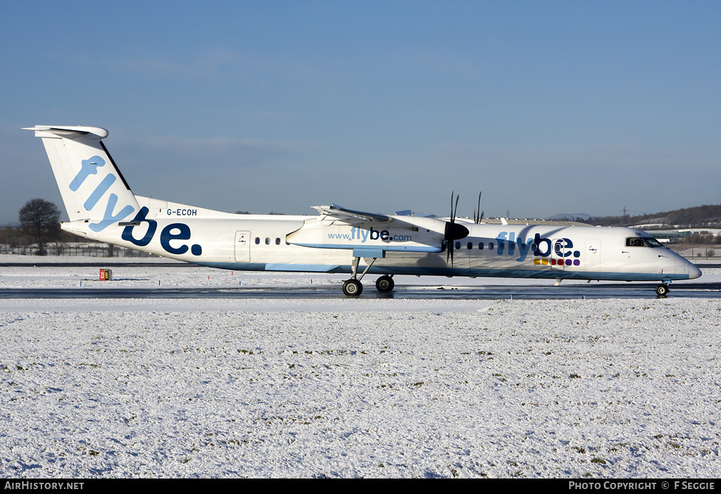 Aircraft Photo of G-ECOH | Bombardier DHC-8-402 Dash 8 | Flybe | AirHistory.net #94757