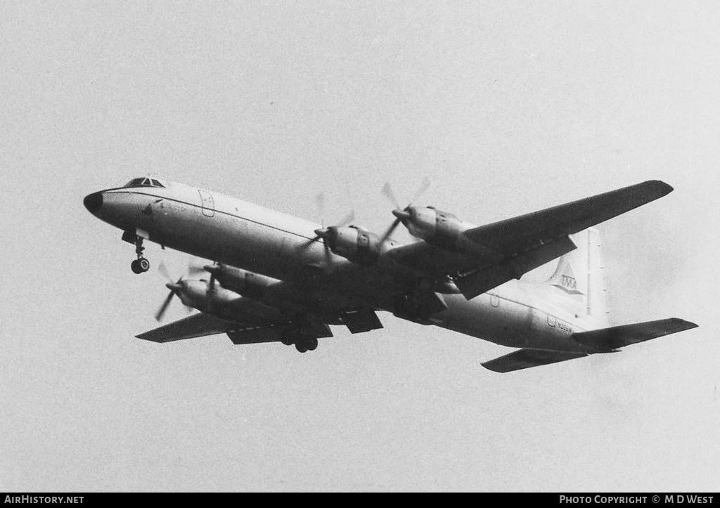 Aircraft Photo of N126SW | Canadair CL-44D4-1 | TMA of Lebanon - Trans Mediterranean Airways | AirHistory.net #94761