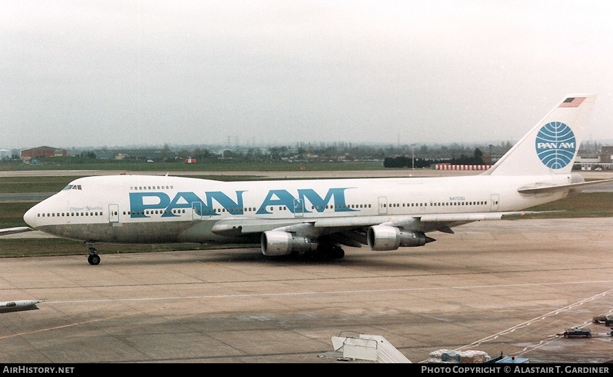 Aircraft Photo of N4703U | Boeing 747-122(SF) | Pan American World Airways - Pan Am | AirHistory.net #94775