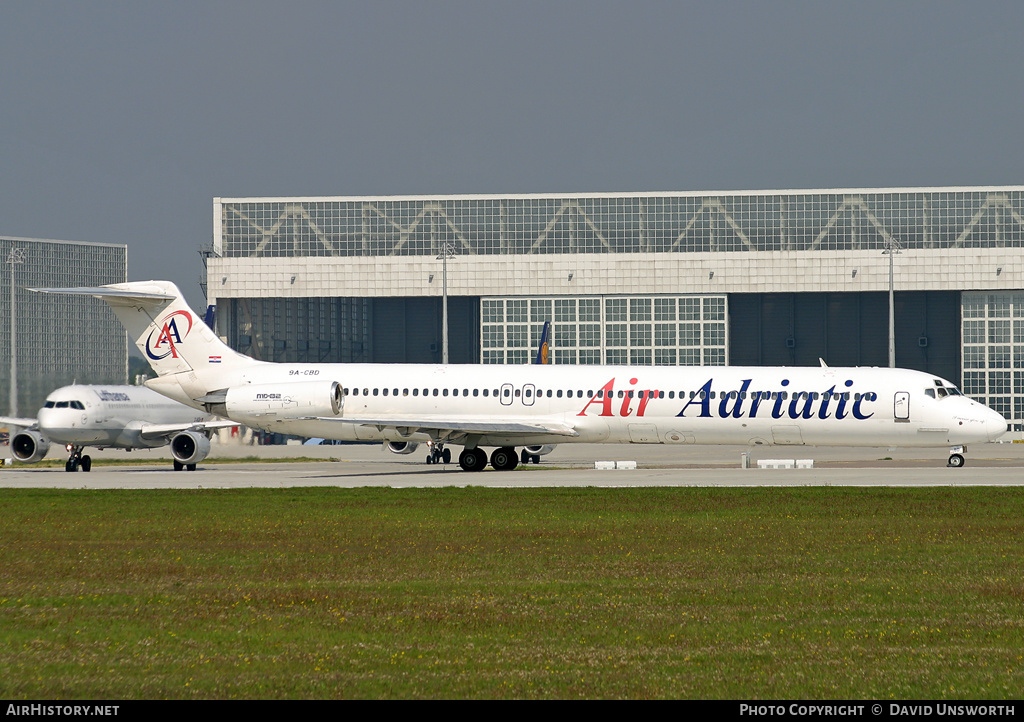 Aircraft Photo of 9A-CBD | McDonnell Douglas MD-82 (DC-9-82) | Air Adriatic | AirHistory.net #94778