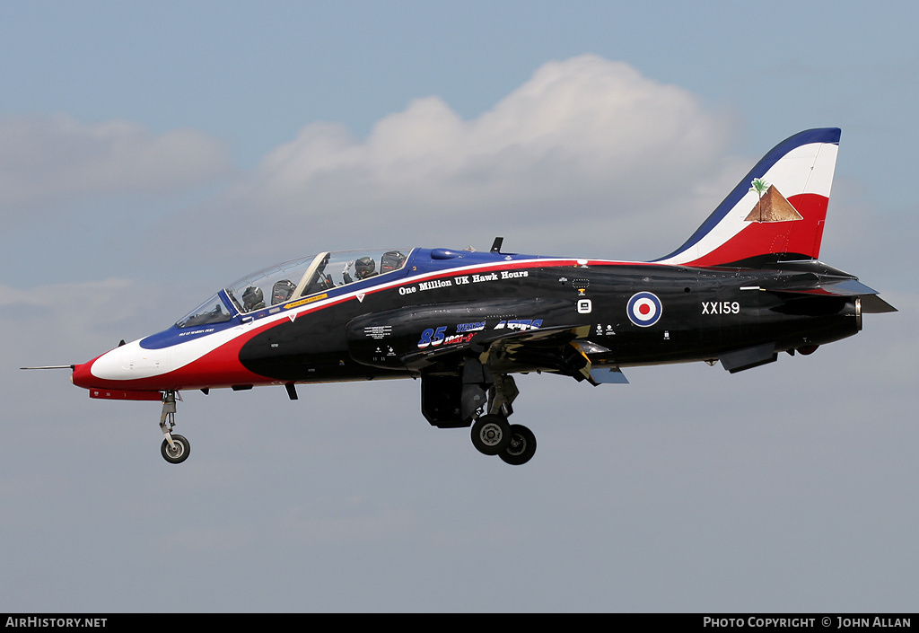 Aircraft Photo of XX159 | Hawker Siddeley Hawk T.1A | UK - Air Force | AirHistory.net #94794