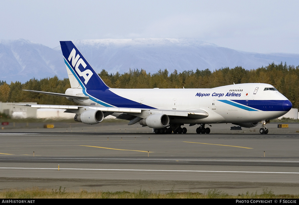 Aircraft Photo of JA8182 | Boeing 747-281B(SF) | Nippon Cargo Airlines - NCA | AirHistory.net #94811