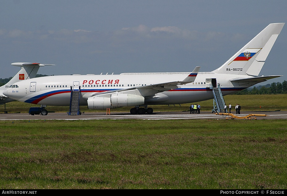 Aircraft Photo of RA-96012 | Ilyushin Il-96-300PU | Rossiya - Special Flight Detachment | AirHistory.net #94817