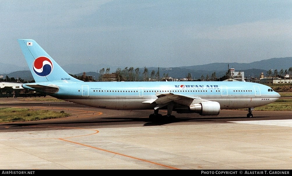 Aircraft Photo of HL7240 | Airbus A300B4-622R | Korean Air | AirHistory.net #94828