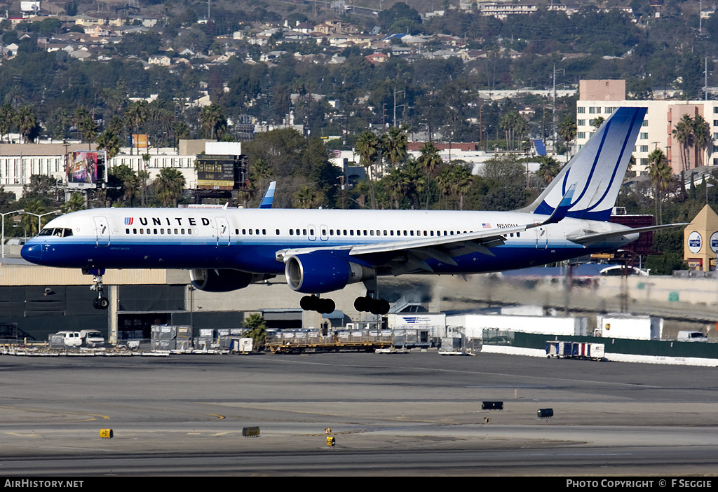 Aircraft Photo of N510UA | Boeing 757-222 | United Airlines | AirHistory.net #94841