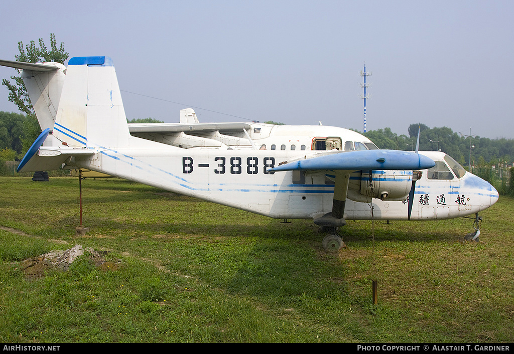 Aircraft Photo of B-3888 | Harbin Y11 | Xinjiang General Aviation | AirHistory.net #94847