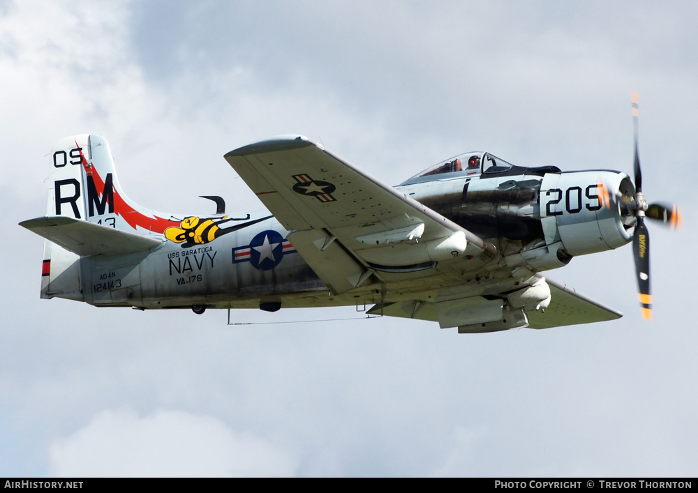 Aircraft Photo of F-AZDP | Douglas A-1D Skyraider (AD-4N) | AirHistory.net