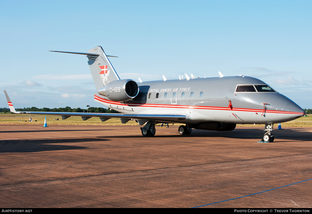 Aircraft Photo of C-168 | Bombardier Challenger 604 (CL-600-2B16) | Denmark - Air Force | AirHistory.net #94862