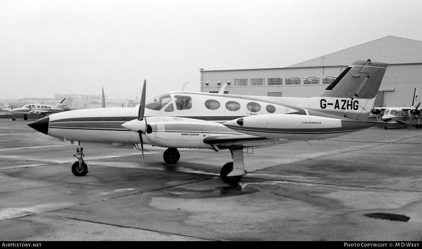 Aircraft Photo of G-AZHG | Cessna 421B Golden Eagle | AirHistory.net #94873
