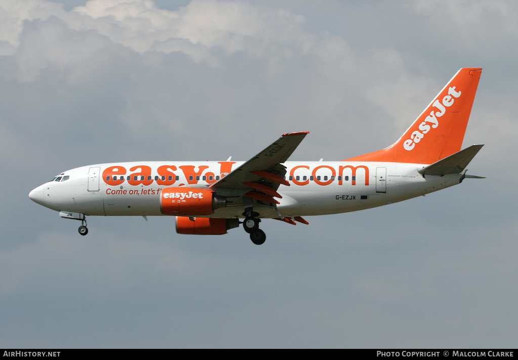 Aircraft Photo of G-EZJX | Boeing 737-73V | EasyJet | AirHistory.net #94878
