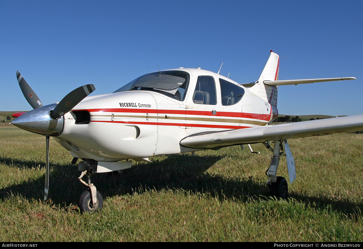 Aircraft Photo of VH-PCU | Rockwell Commander 112A | AirHistory.net #94915