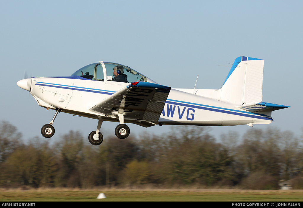 Aircraft Photo of G-AWVG | AESL Airtourer T2 | AirHistory.net #94927