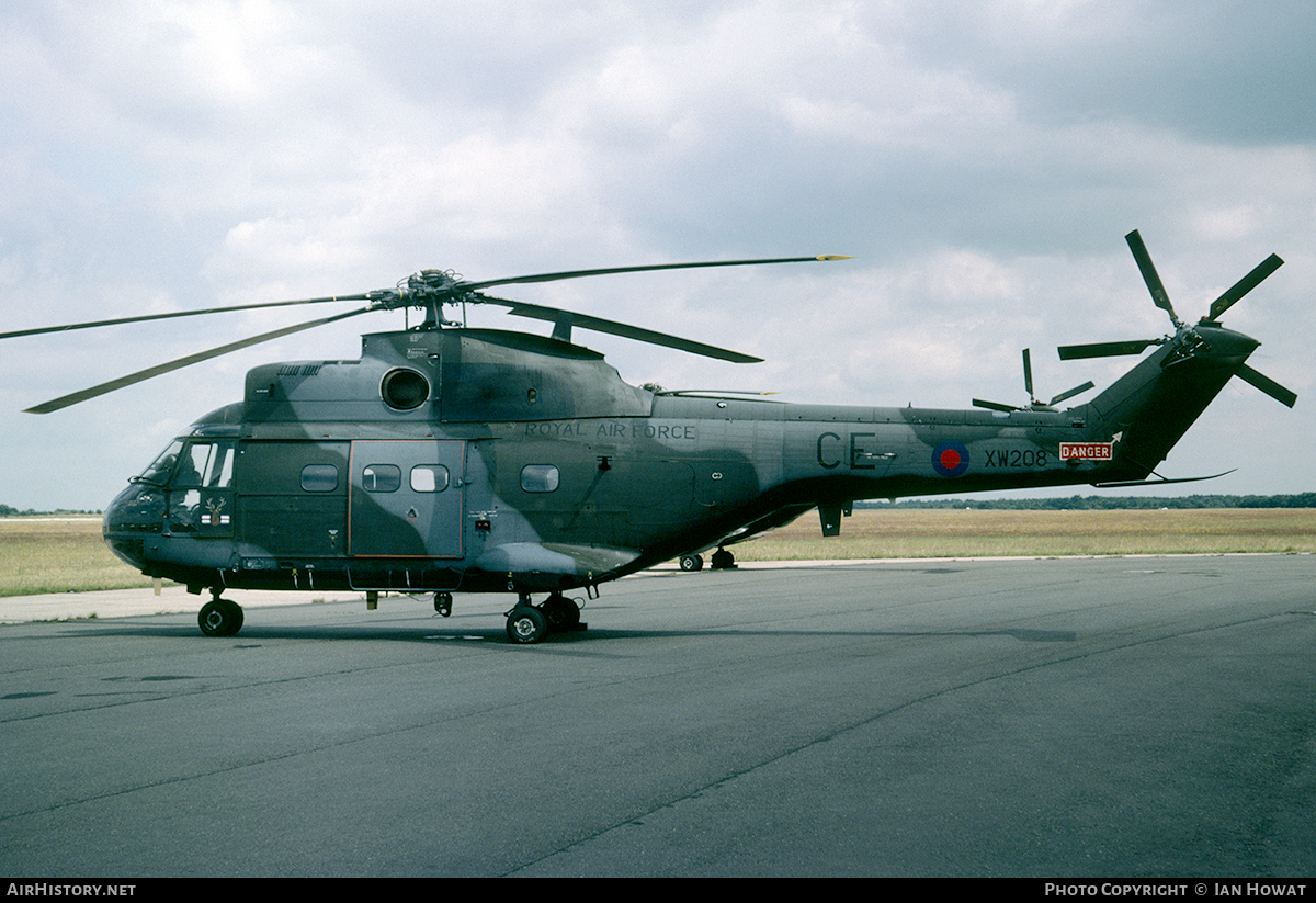 Aircraft Photo of XW208 | Aerospatiale SA-330E Puma HC1 | UK - Air Force | AirHistory.net #94956