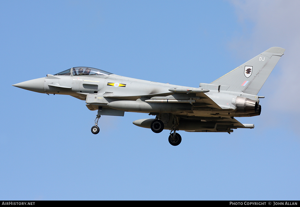 Aircraft Photo of ZJ935 | Eurofighter EF-2000 Typhoon FGR4 | UK - Air Force | AirHistory.net #94960
