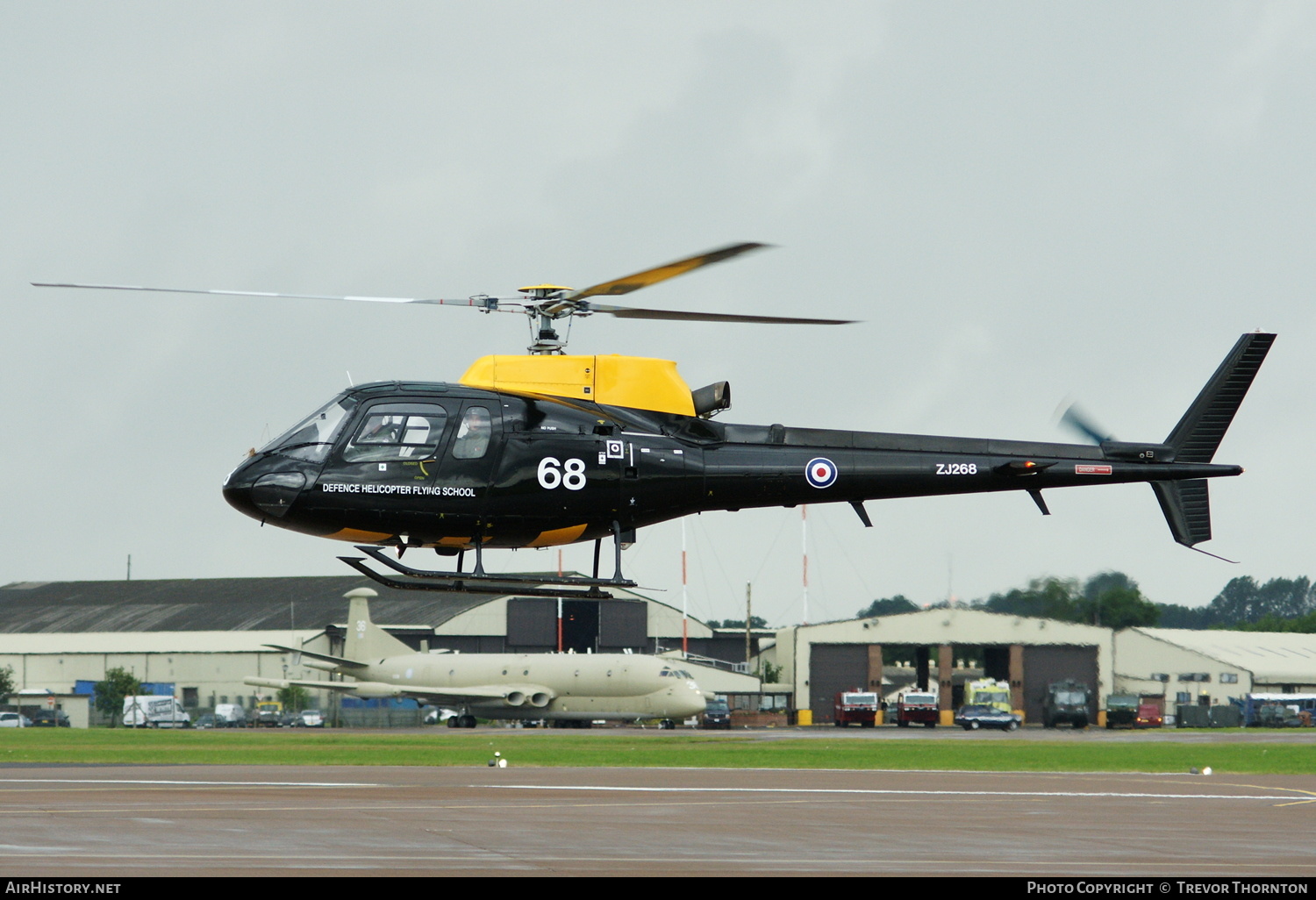 Aircraft Photo of ZJ268 | Eurocopter AS-350BB Squirrel HT1 | UK - Air Force | AirHistory.net #94971