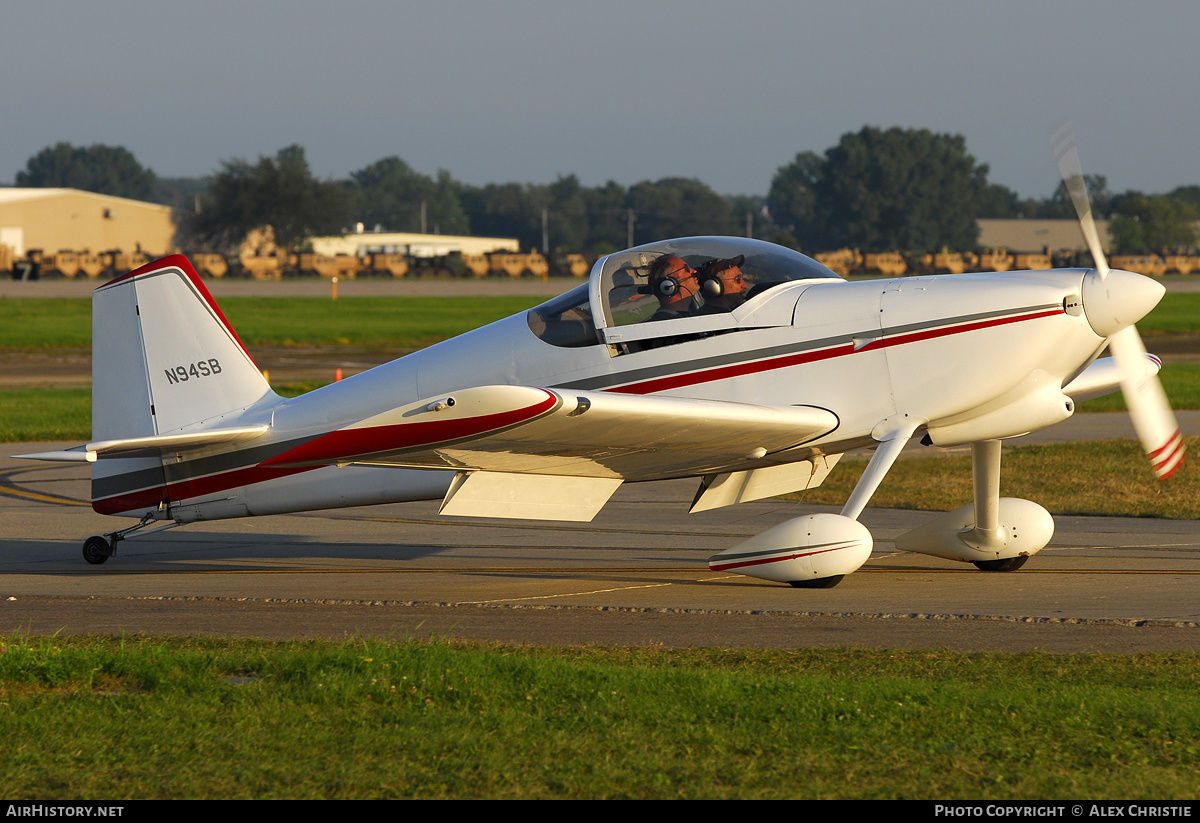 Aircraft Photo of N94SB | Van's RV-6 | AirHistory.net #94973