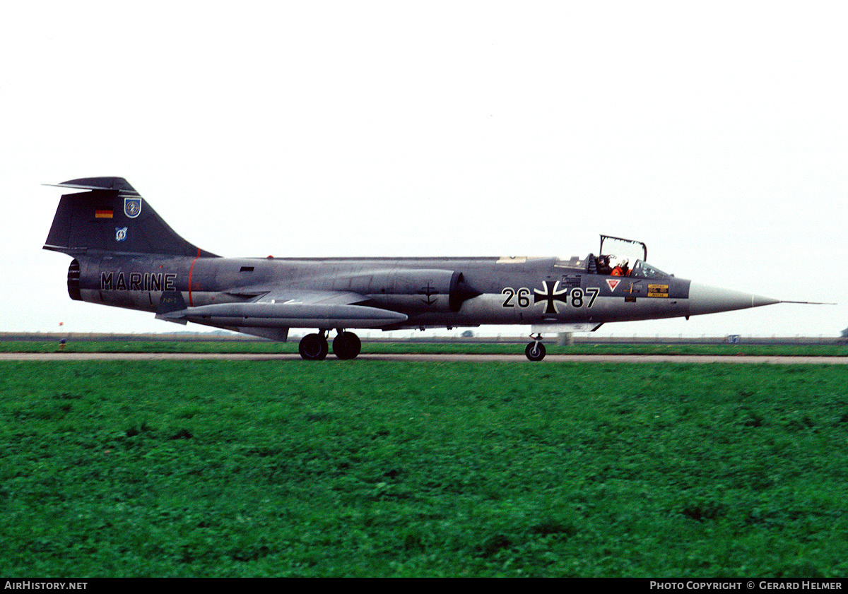 Aircraft Photo of 2687 | Lockheed F-104G Starfighter | Germany - Navy | AirHistory.net #94983