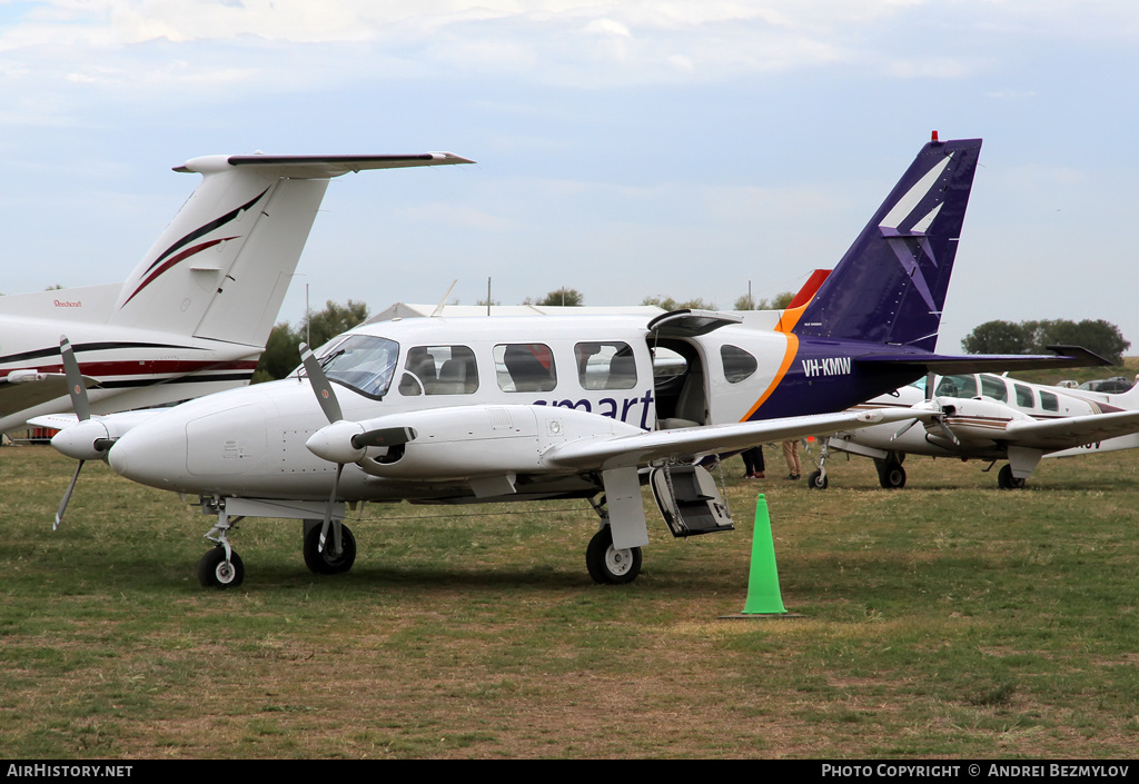 Aircraft Photo of VH-KMW | Piper PA-31 Turbo Navajo B | Smartair | AirHistory.net #95006
