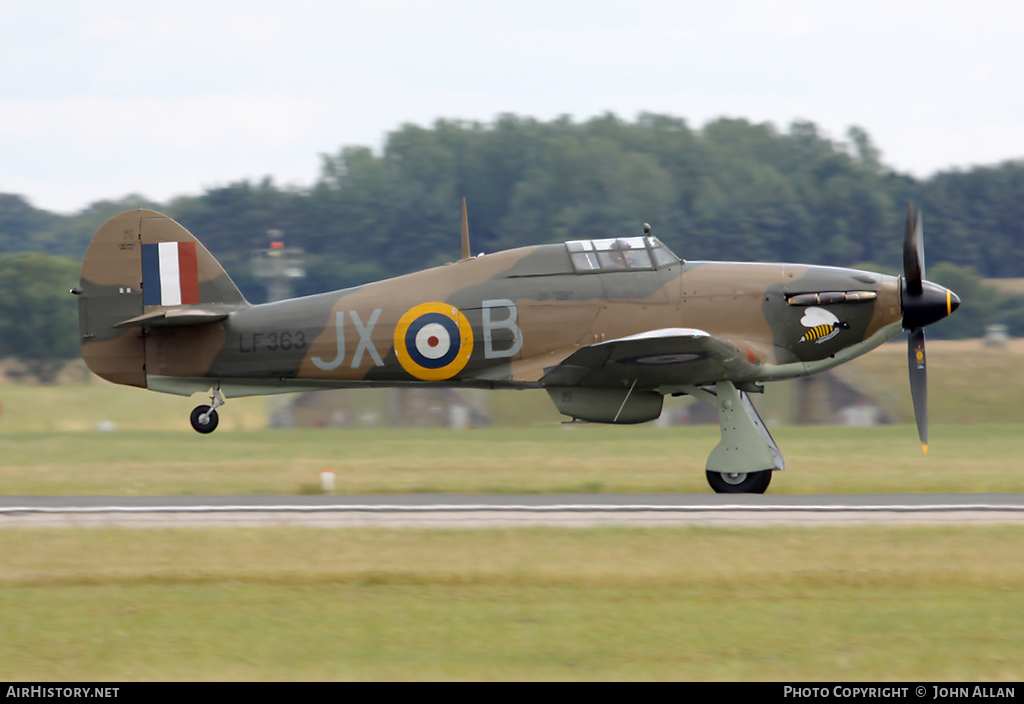 Aircraft Photo of LF363 | Hawker Hurricane Mk2C | UK - Air Force | AirHistory.net #95029