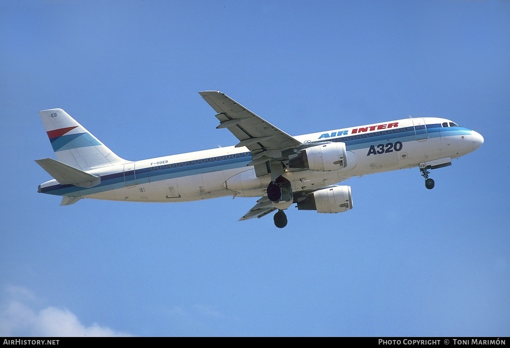 Aircraft Photo of F-GGEB | Airbus A320-111 | Air Inter | AirHistory.net #95033