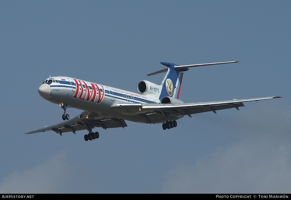 Aircraft Photo of RA-85715 | Tupolev Tu-154M | KMV - Kavkazskie Mineralnye Vody | AirHistory.net #95035