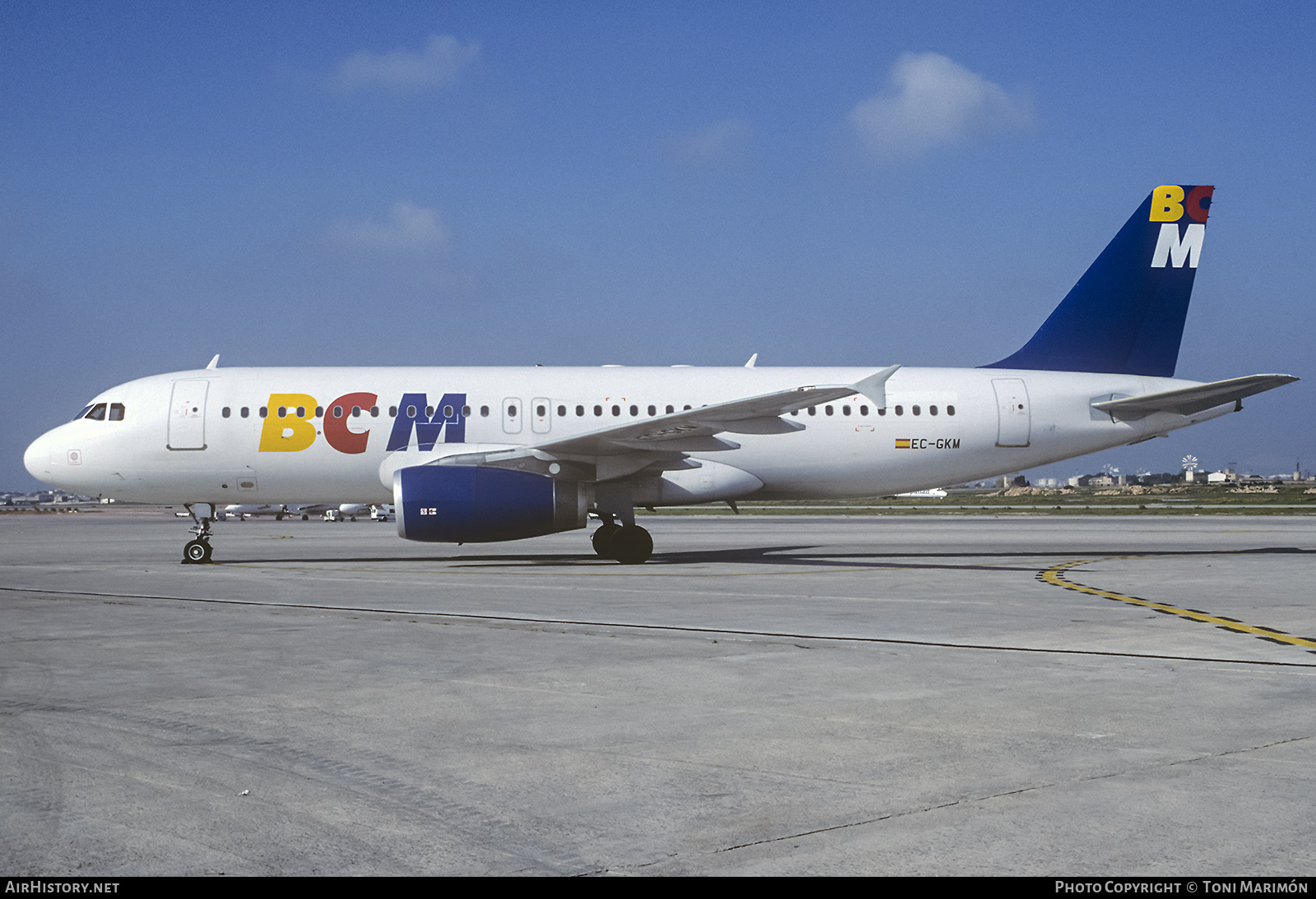 Aircraft Photo of EC-GKM | Airbus A320-231 | BCM Airlines | AirHistory.net #95042