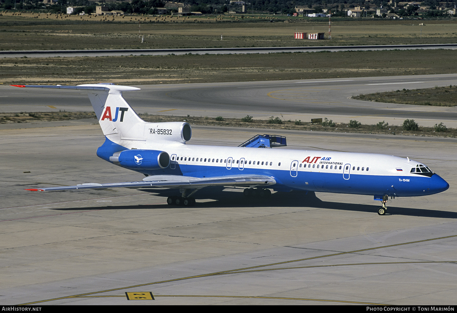 Aircraft Photo of RA-85832 | Tupolev Tu-154M | AJT Air International | AirHistory.net #95043