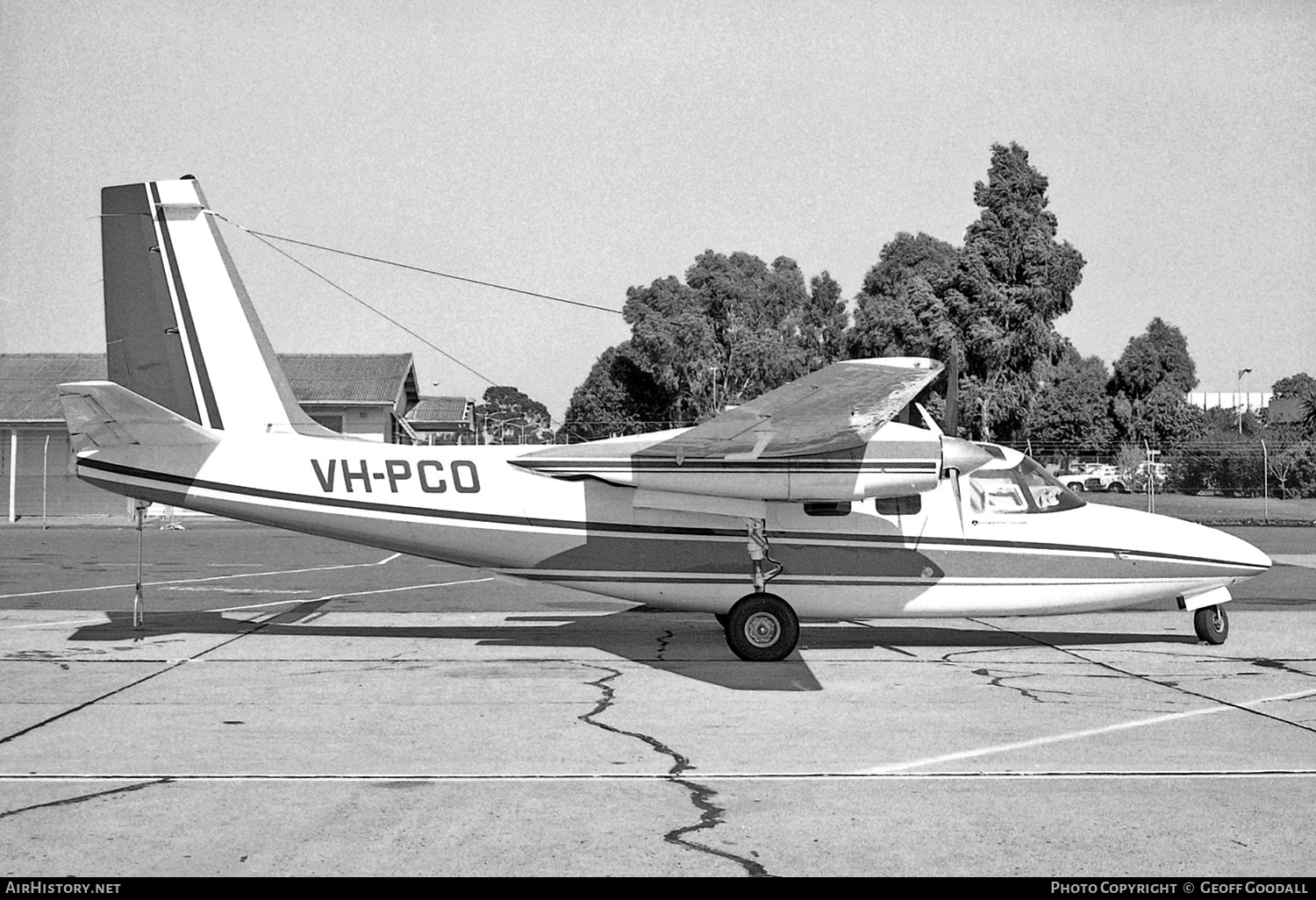 Aircraft Photo of VH-PCO | Rockwell 500S Shrike Commander | AirHistory.net #95044