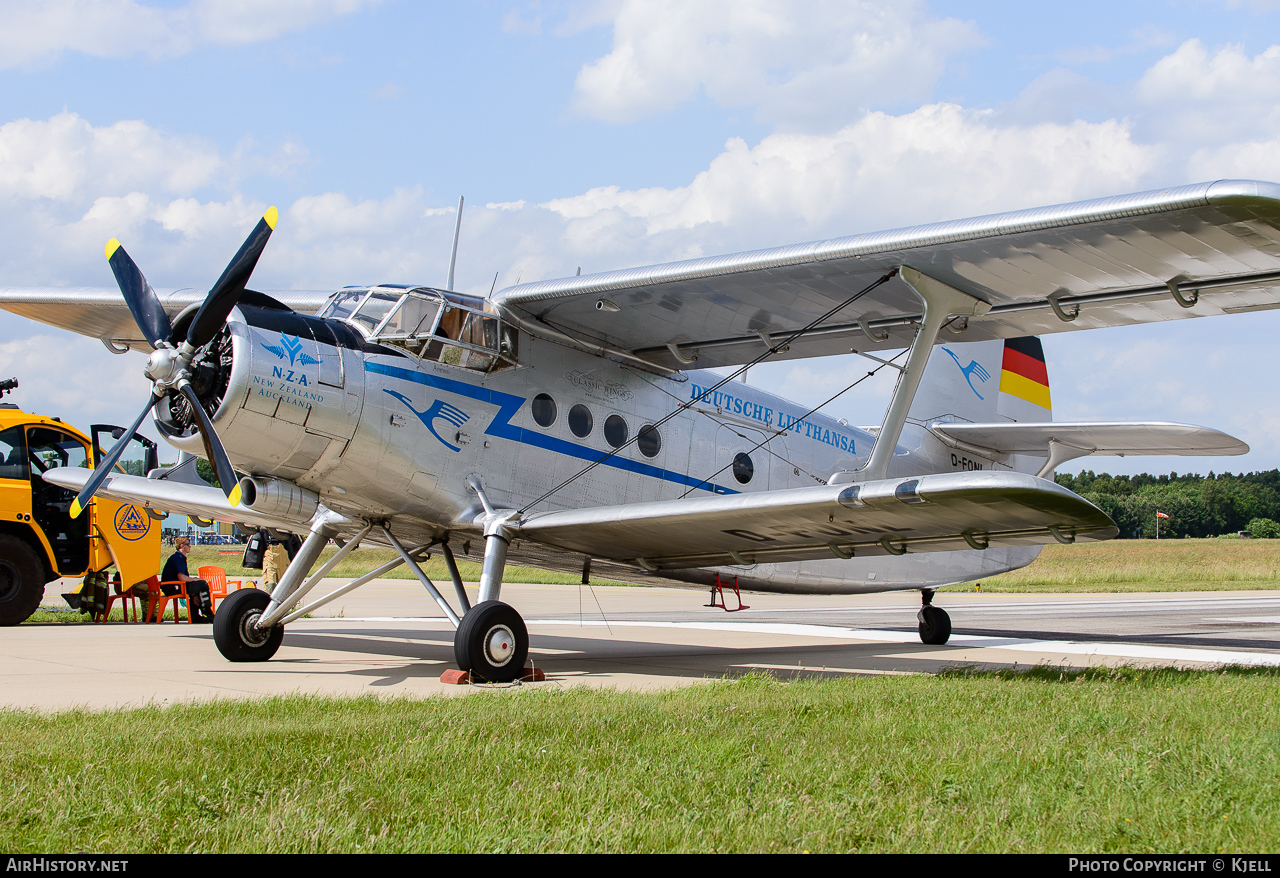 Aircraft Photo of D-FONL / DM-SKL | Antonov An-2S | Classic Wings | Deutsche Lufthansa | AirHistory.net #95046