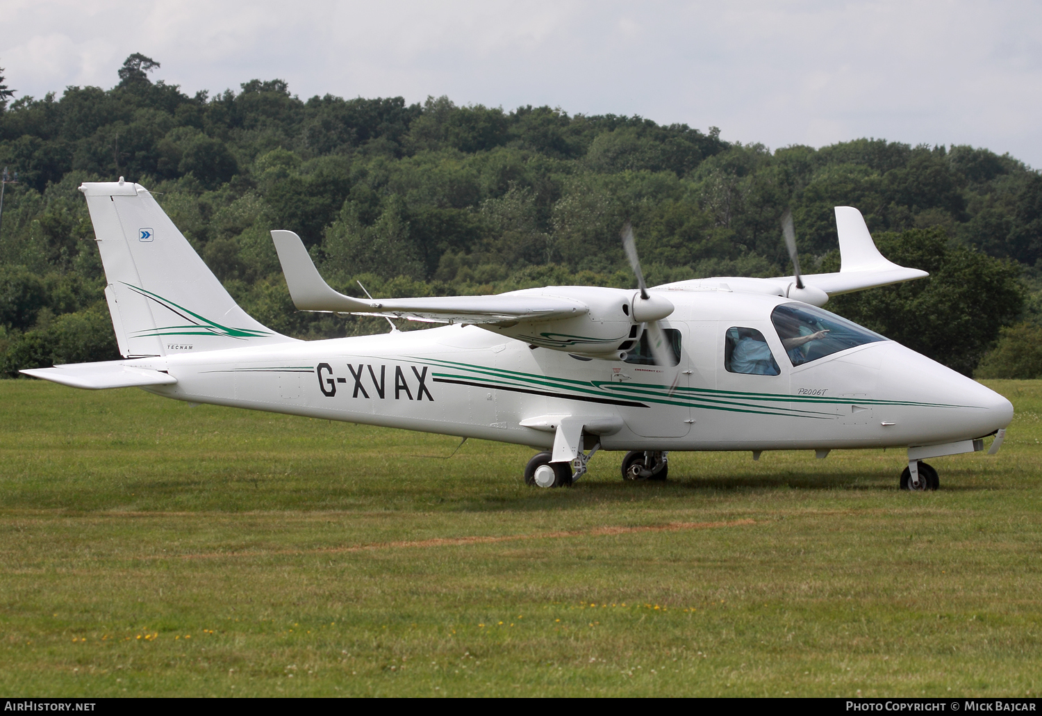 Aircraft Photo of G-XVAX | Tecnam P2006T | AirHistory.net #95049