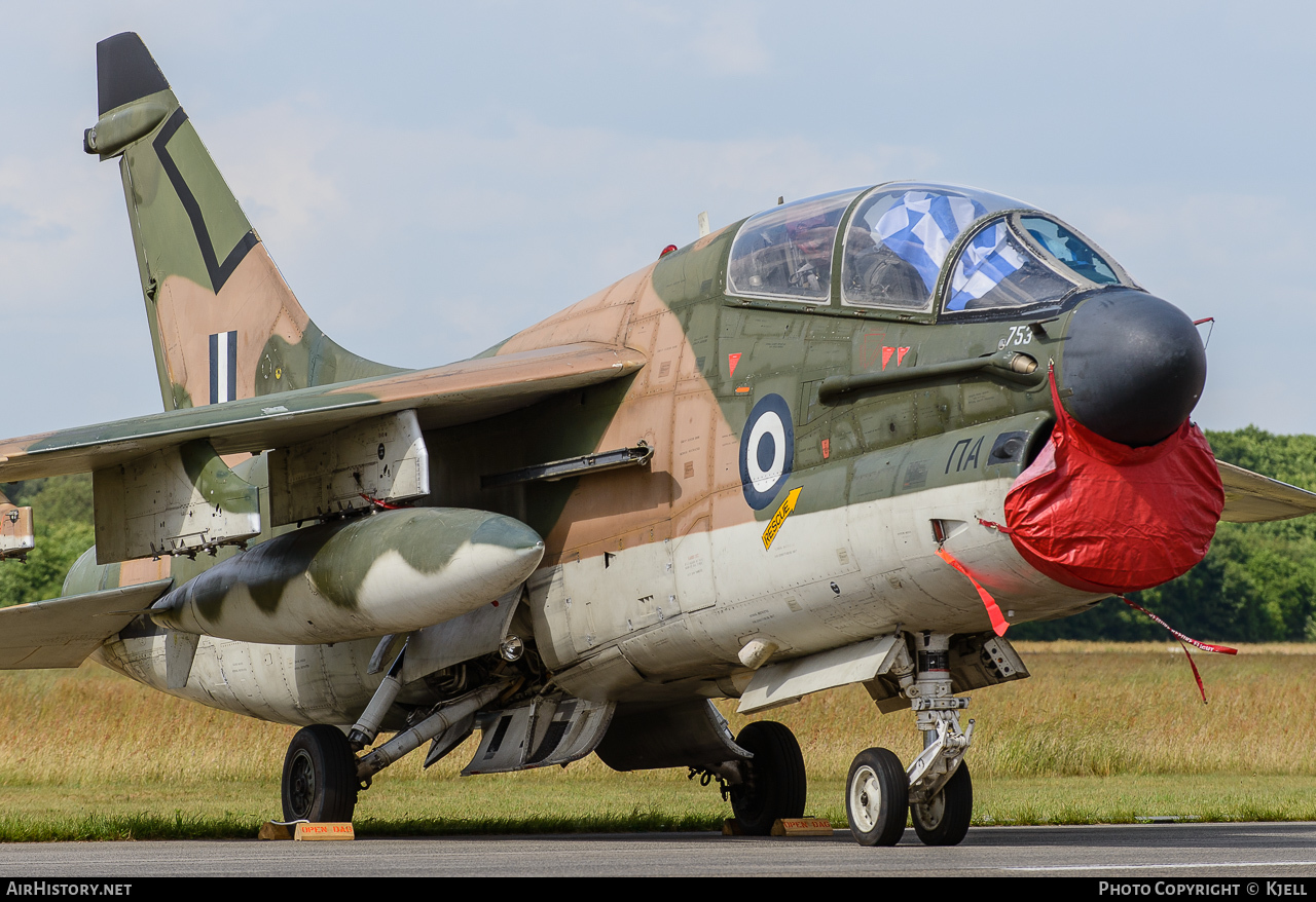 Aircraft Photo of 156753 | LTV TA-7C Corsair II | Greece - Air Force | AirHistory.net #95058