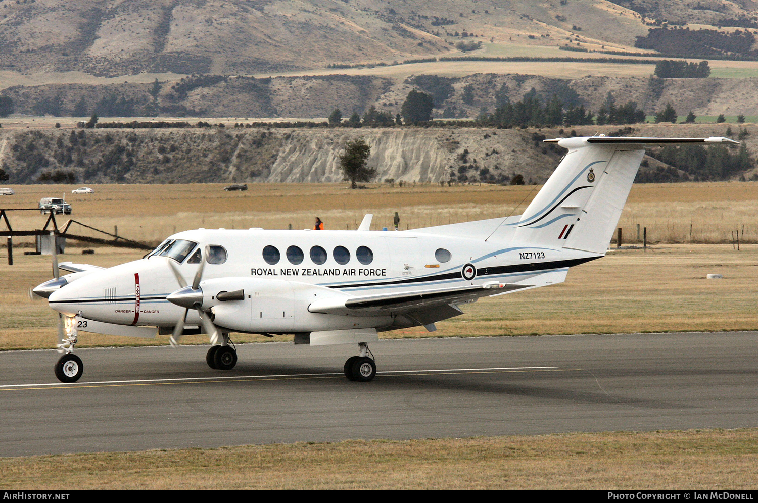 Aircraft Photo of NZ7123 | Raytheon B200 King Air | New Zealand - Air Force | AirHistory.net #95077