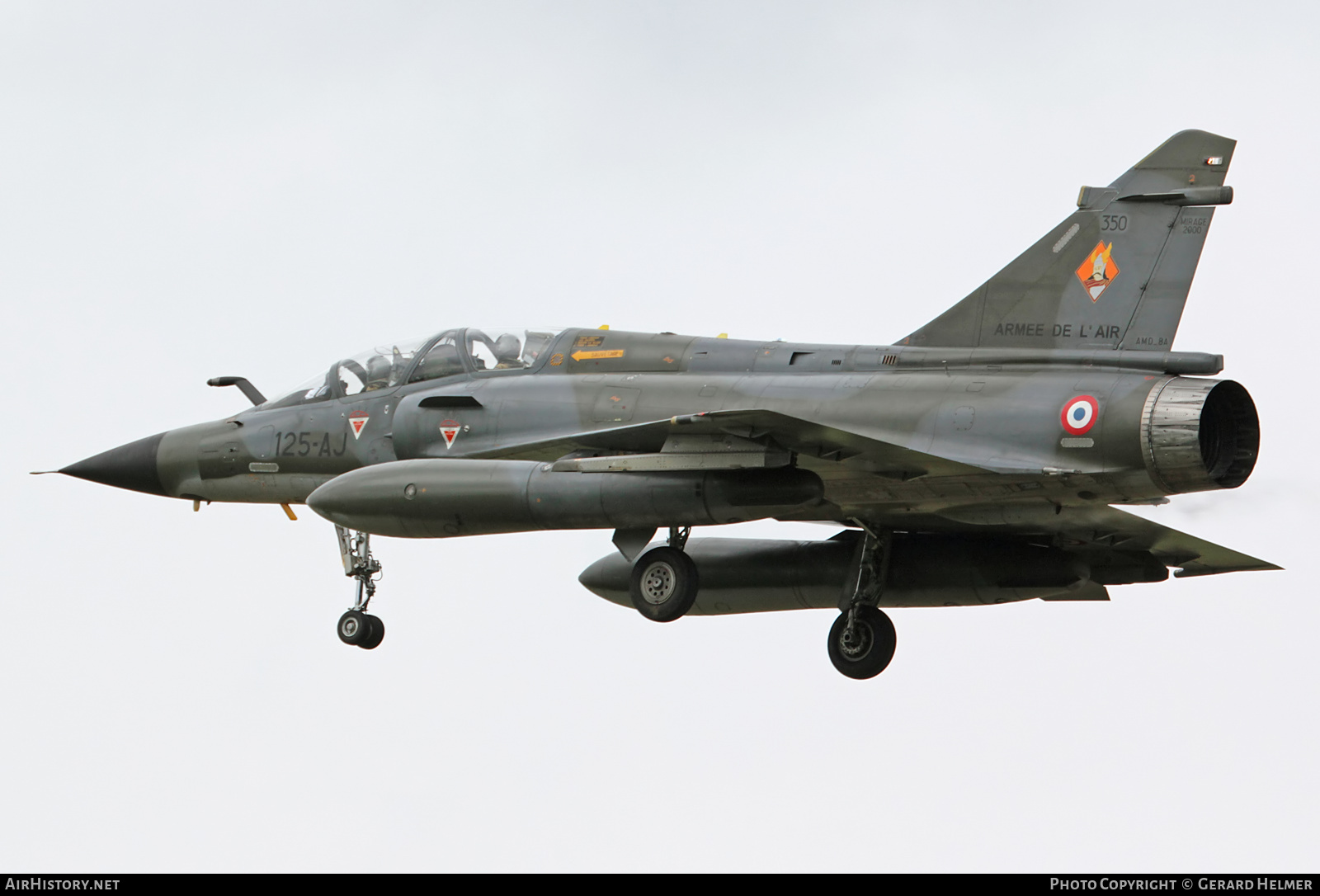 Aircraft Photo of 350 | Dassault Mirage 2000N | France - Air Force | AirHistory.net #95079