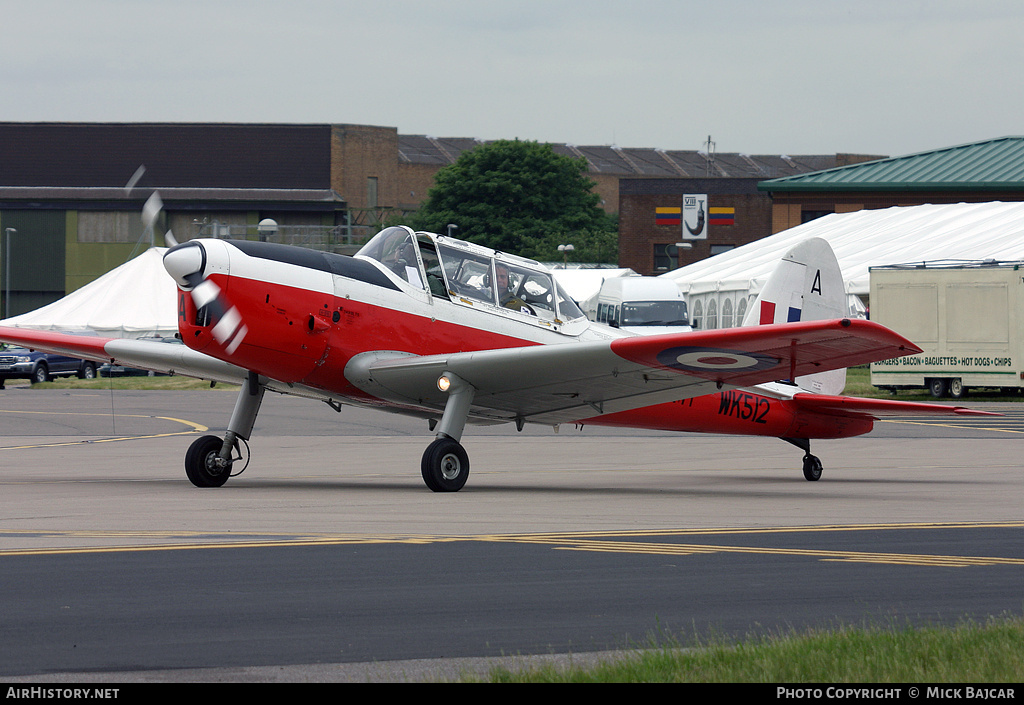 Aircraft Photo of G-BXIM / WK512 | De Havilland DHC-1 Chipmunk Mk22 | AirHistory.net #95093