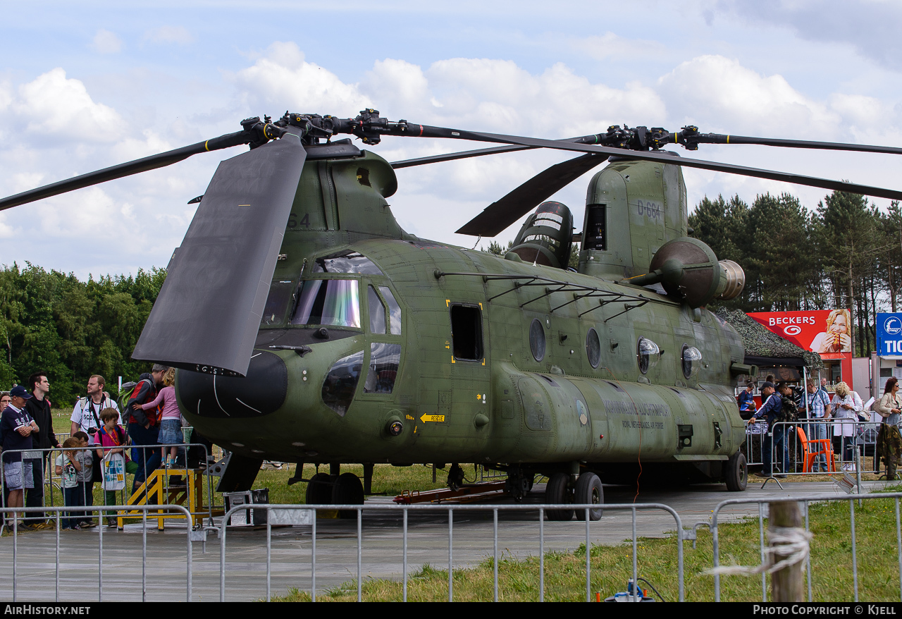 Aircraft Photo of D-664 | Boeing CH-47D Chinook (414) | Netherlands - Air Force | AirHistory.net #95095