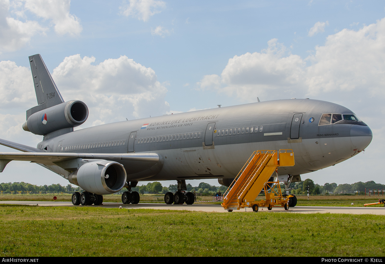 Aircraft Photo of T-264 | McDonnell Douglas KDC-10-30CF | Netherlands - Air Force | AirHistory.net #95103
