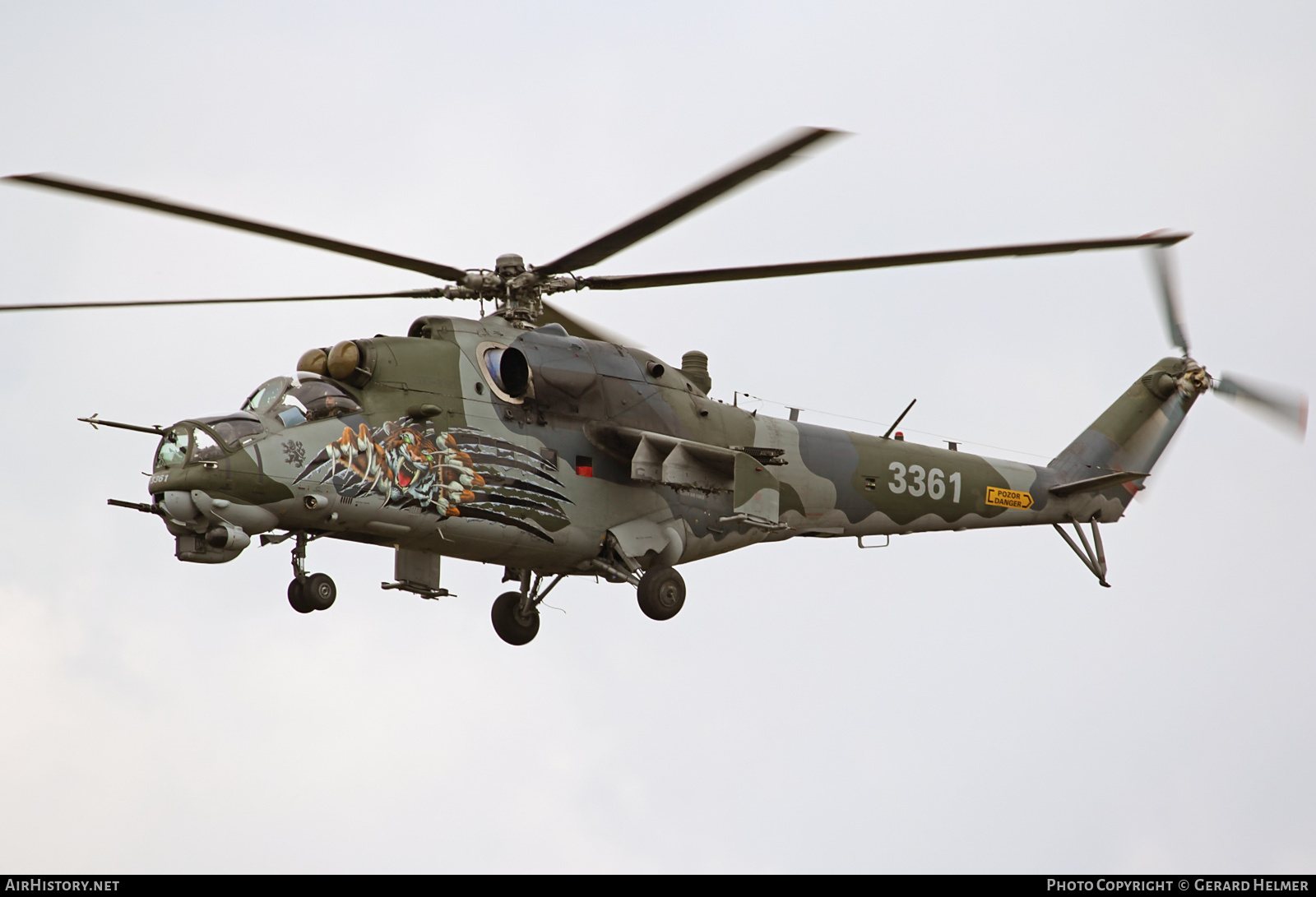 Aircraft Photo of 3361 | Mil Mi-35 | Czechia - Air Force | AirHistory.net #95105