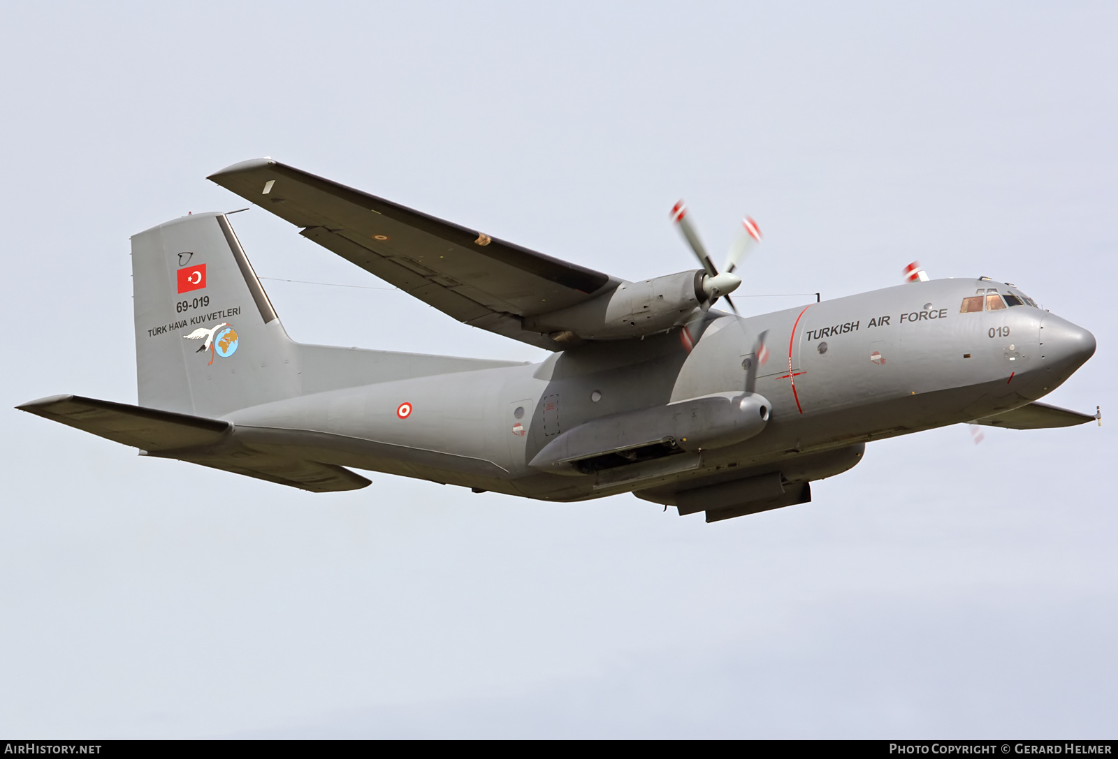 Aircraft Photo of 69-019 | Transall C-160D | Turkey - Air Force | AirHistory.net #95123