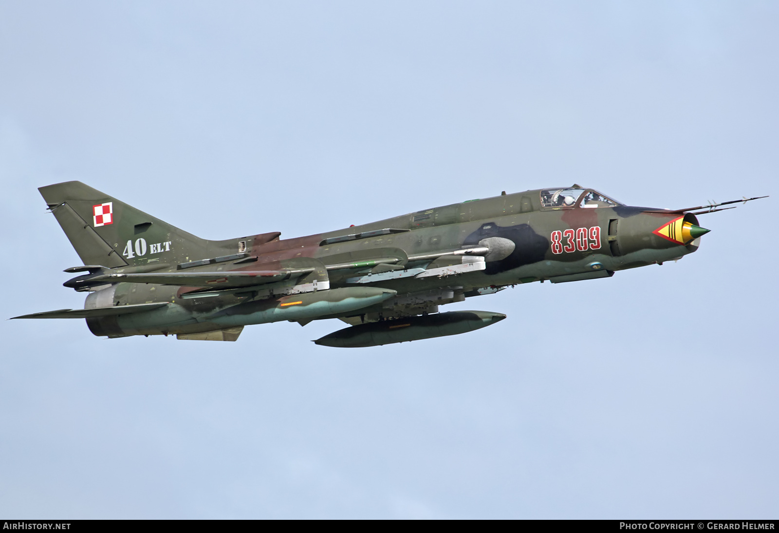 Aircraft Photo of 8309 | Sukhoi Su-22M4 | Poland - Air Force | AirHistory.net #95128