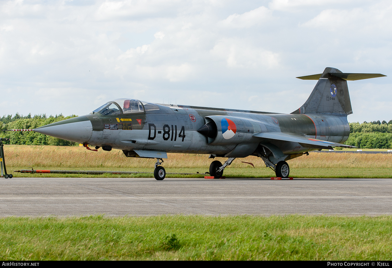 Aircraft Photo of D-8114 | Lockheed F-104G Starfighter | Netherlands - Air Force | AirHistory.net #95129