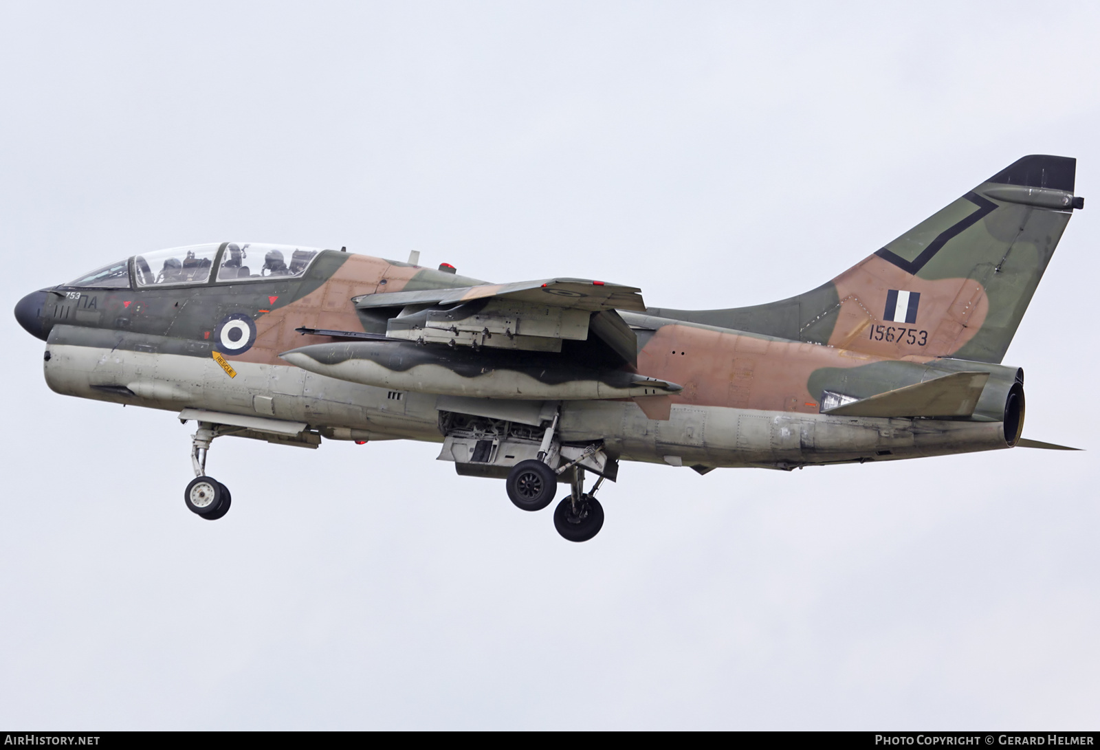 Aircraft Photo of 156753 | LTV TA-7C Corsair II | Greece - Air Force | AirHistory.net #95140