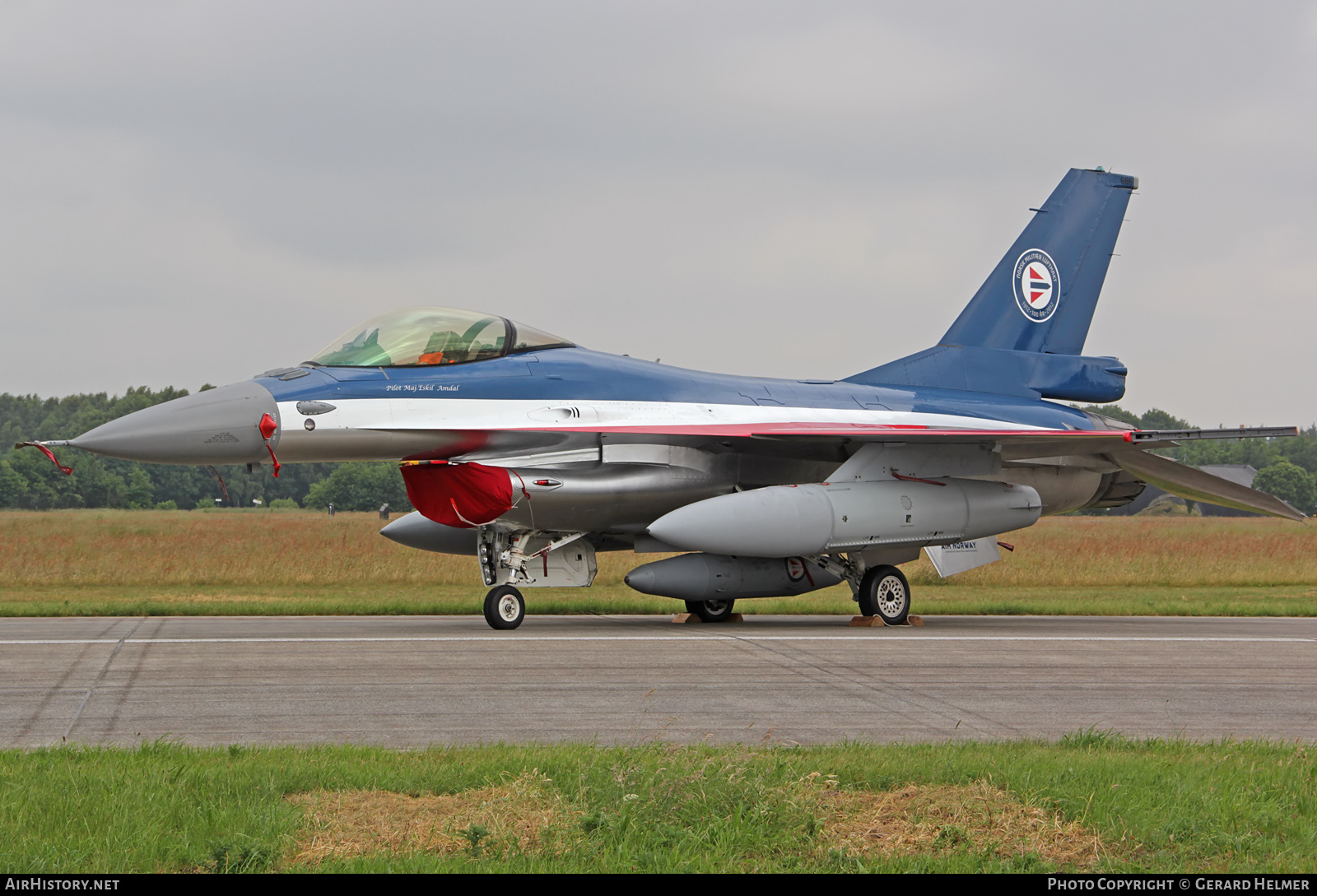 Aircraft Photo of 686 | Lockheed F-16AM Fighting Falcon | Norway - Air Force | AirHistory.net #95141