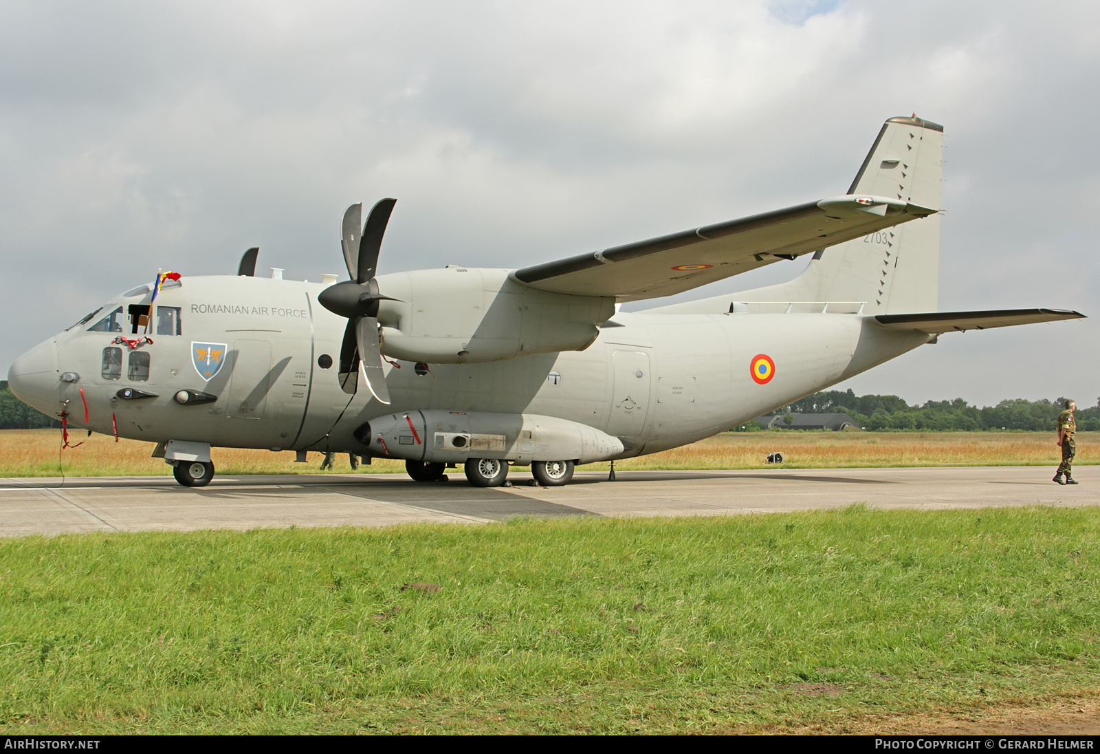 Aircraft Photo of 2703 | Alenia C-27J Spartan | Romania - Air Force | AirHistory.net #95154