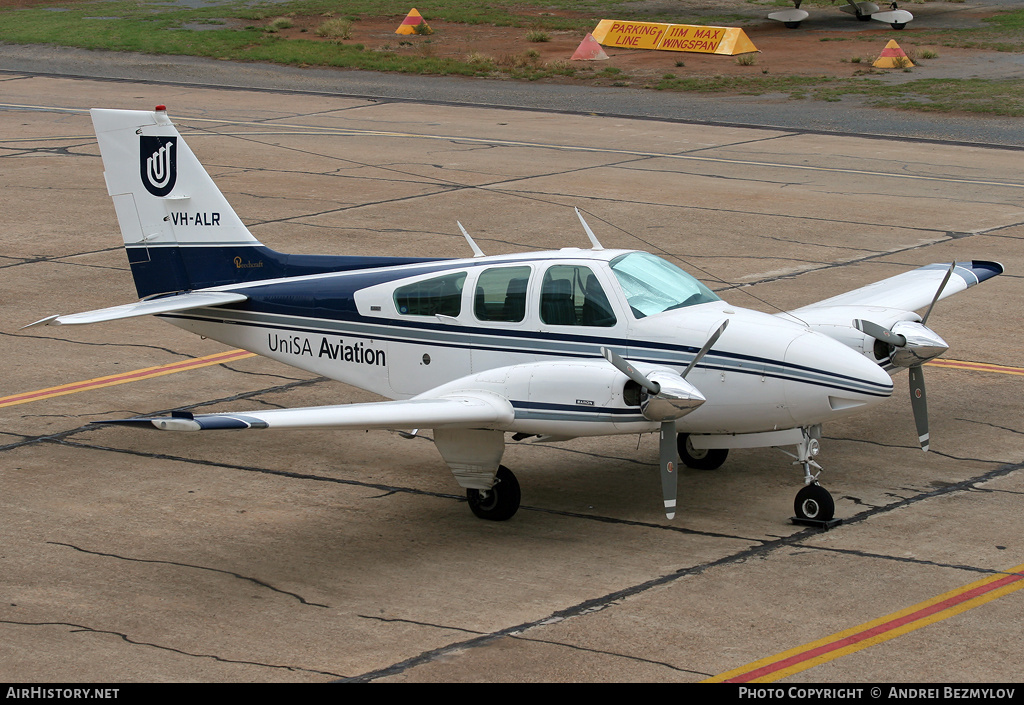 Aircraft Photo of VH-ALR | Beech B55 Baron (95-B55) | UniSA Aviation | AirHistory.net #95160